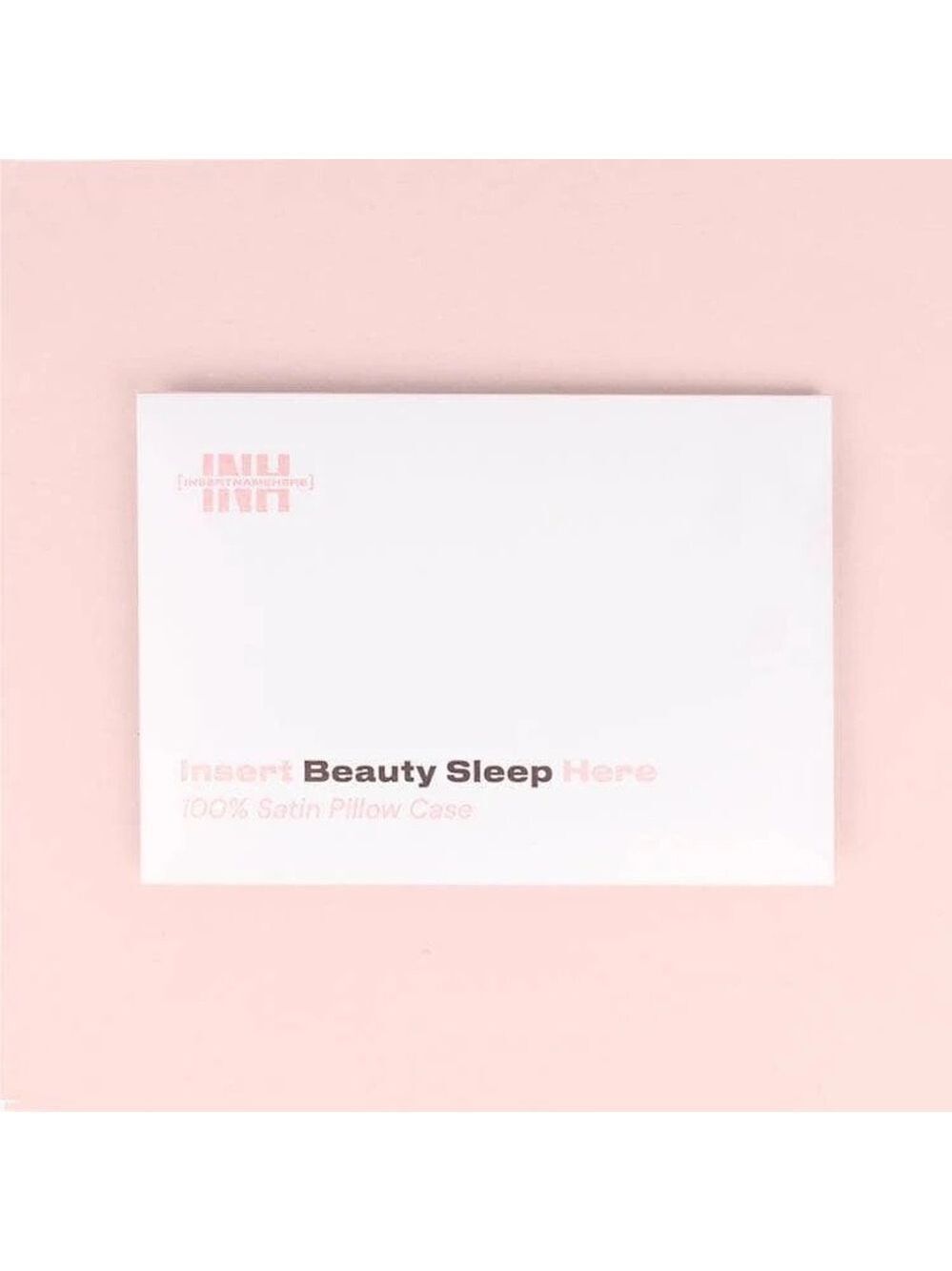 Insert Name Here INH 100% Satin Pillowcase | NEW | Ivory Premium Pillowcase - Picture 4 of 14